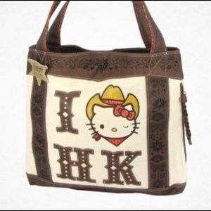 Hello kitty canvas tote